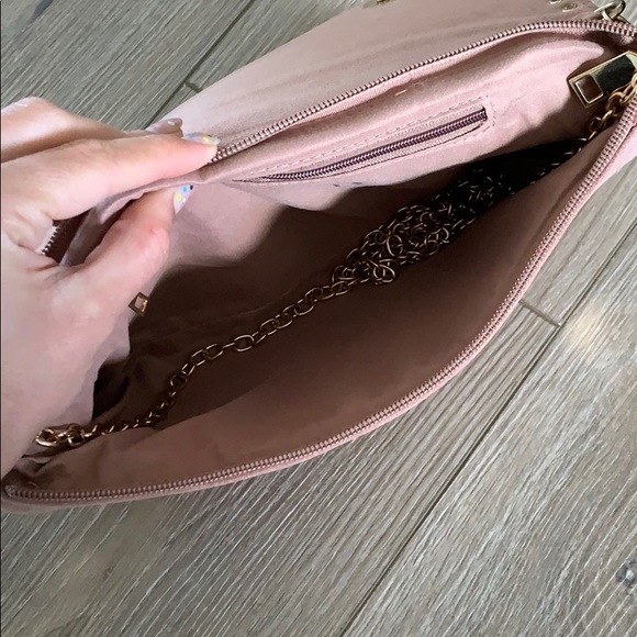 SUADE ROSE PURSE - Picture 3 of 7